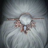 Gothic Moonstone Hair Stick