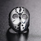 Black Friday Jason Mask Gothic Ring