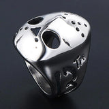 Black Friday Jason Mask Gothic Ring