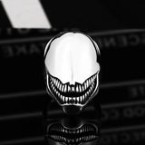 Gothic ring with Venom skull