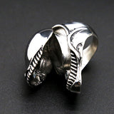 Gothic ring with Venom skull