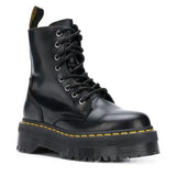 Bottes Gothiques Punk en Cuir à Plateforme - Antre Gothique