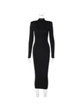 Robe Gothique Longue et Sexy - L'Antre Gothique