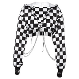 Sweat-shirt Gothique Style Damier- Antre Gothique