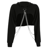 Sweat-shirt Gothique Style Damier- Antre Gothique