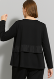 T-Shirt Gothique Décontracté avec Grande Poche