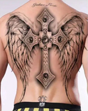 Gotisches Rückentattoo