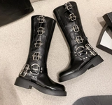 Bottes Gothiques à Boucles « Dark Rebel »