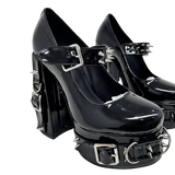 Chaussure gothique talons hauts punk