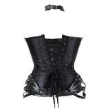 Corset Gothique Steampunk à Collier- Antre Gothique