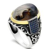 Gothic Punk Rock Silver Ring