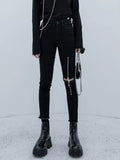 Jeans Gothique Skinny Style Punk