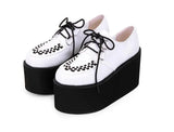 Gothic Punk Creepers mit Plattform 10 cm