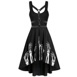 Robe Gothique Skull- ANTRE GOTHIQUE