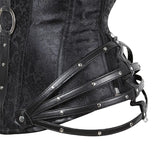 Corset Gothique Steampunk à Collier- Antre Gothique