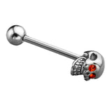 Piercing Langue Gothique Cristal