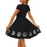 Robe Gothique Trapèze Phase Lunaire