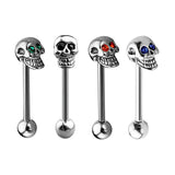 Piercing Langue Gothique Cristal - L'Antre Gothique
