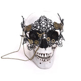 Masque Gothique Steampunk Dentelle - Antre Gothique