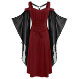 Robe Gothique Manches Chauve-Souris TAILLE XL OUTLET