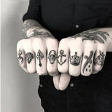 Tatouage Gothique pour Doigts - Antre Gothique