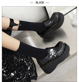 Gothic Lolita Skull Shoe