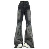 Gotische Baggy-Denim-Jeans