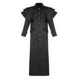 manteau gothique vampire à volants - antre gothique