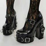 Gothic Schuh High Heels Punk