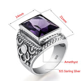 Gothic Signet Ring in Silver