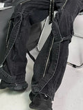 Pantalon Gothique Baggy Denim