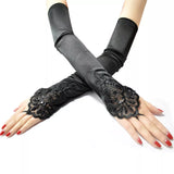Mitaines Gothiques Satin - L'Antre Gothique