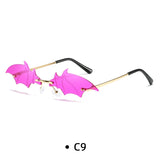 Gotische Fledermaus-Sonnenbrille
