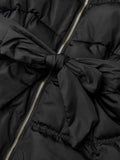 Gothic-Mantel, wattierte Daunenjacke