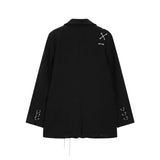 Veste Gothique Streetwear à Chaînes
