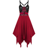 Sexy Gothic-Punk-Kleid