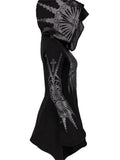Gothic Punk Style Hooded Sweatshirt