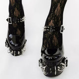 Gothic Schuh High Heels Punk