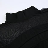 Body Gothique Clubwear Echancré