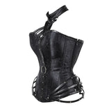 Corset Gothique Steampunk à Collier- Antre Gothique