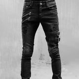 Pantalon Gothique Streatwear Slim - L'Antre Gothique
