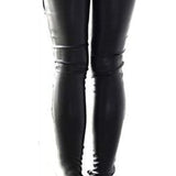 Pantalon Gothique Punk Rock Simili Cuir