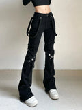 Jeans Cargo Gothique Punk - Antre Gothique