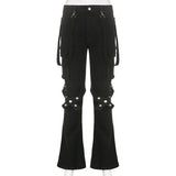 Jeans Cargo Gothique Punk - Antre Gothique