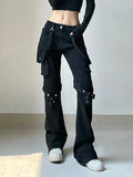Jeans Cargo Gothique Punk - Antre Gothique