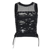 Crop Top Gothique Steampunk- Antre Gothique
