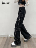 Jeans Gothique Cargo en Denim - Antre Gothique