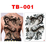 Gotisches Rückentattoo