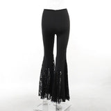 Pantalon Gothique Punk Sexy