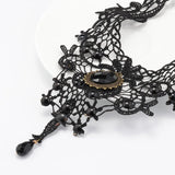 Collier Gothique Victorien Dentelle